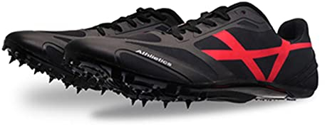 BLBK Spikes Leichtathletik Herren-Mittelstrecken-Laufschuhe, 8/7 Nägel Unisex-Leichtathletikschuhe, Jugendsportschuhe mit Spikes und Sprint