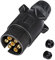 SPARKMOTO Spina Rimorchio 7 Poli Impermeabile,12V Spina 7 Poli Rimorchio maschio Connettori Rimorchio,Adattatore spina a 7 poli per il Collegamento di Auto Rimorchi e Roulotte,ISO 1724(tappo a vite)