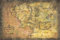 Close Up Herr der Ringe Poster Karte von Mittelerde (91,5cm x 61cm)