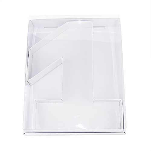 WENPACK 30,5 cm befüllbare Schachtel aus Karton, Zahlenform, transparenter Deckel, für Süßigkeiten, Charcuterie, Weideverpackung (1)