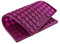 Collory Backmatte Hundekekse, Leckerlis in KLEEBLATT Form, Silikon Backform, Hitzebeständig, Lebensmittelecht & Bpa-frei (Medium Kleeblätter (2,4 cm), Burgundy)