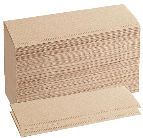 Kraftpapierhandtücher, mehrfach gefaltet, 2.000 Stück