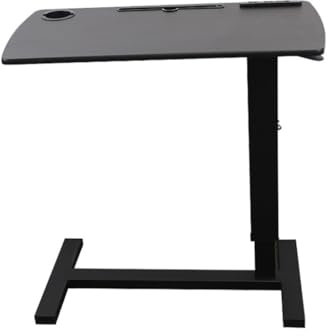 TemkIN Stehpult-Konverter, Säulen-Sitz-Steh-Computertisch, Mobile Laptop-Armhalterung, Höhenverstellbar, für Zuhause und im Büro