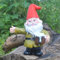 Statue de gnome amoureux de la bière pour l'extérieur, décoration de jardin pour cour, terrasse et maison, décoration de sculpture nain de jardin, amateurs de (11)