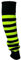 ANZEE Leg Warmers for Adult Ladies & Girls Stay Warm and Stylish Women Knitted Ankle Striped Leg Warmers Party Dance, Sports, Yoga Accessories (Neon Yellow & Black, One Size (Fit All))