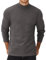COOFANDY Pullover Herren Rollkragenpullover Langarmshirt Turtleneck Pullover Halbes Rollkragenshirt Winetr Unterziehrolli Longsleeve Pulli Dunkelgrau Rollkragen 3XL