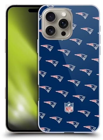 Head Case Designs Offiziell Zugelassen NFL Fussball New England Patriots Logo Harte Rueckseiten Handyhülle Hülle Huelle kompatibel mit Apple Apple iPhone 16 Pro Max