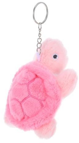 Toyvian Porte-clés Tortue Peluche Petit Accessoire Polyvalent Pendentif Tortue Mignon pour Sac Sac à Dos Et Trousseau Léger Et Facile à Transporter