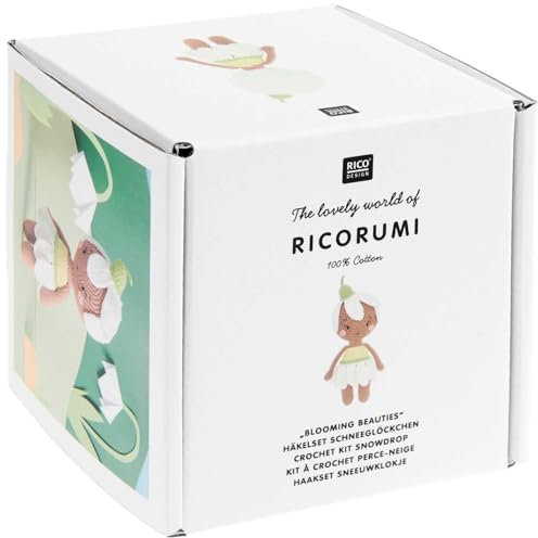 Ricorumi Häkelset Blooming Beauties Schneeglöckchen