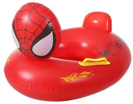 Swimming Float Inflatable for Infants, Schwimmring Kinds Aufblasbare Baby Schwimmhilfen, Aufblasbare Swimmingpool-Spielsachen, Spiderman Schwimmring for Kinder von 1-6 Jahre alt