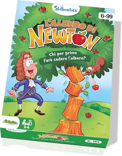 Gioco Società L’albero di Newton Creativa Mente - Gioco da tavolo Versione Italiana + Omaggio Portachivi Cubo Magico