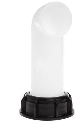 Bec De Vidange IBC 1000L Avec Ecrou - Buse De Réservoir D'Eau, Raccord De Vanne, Extension De Tuyau & Adaptateur IBC - Robinet Pour Cuve IBC , Compatible Avec Barils D'Extension Et Pièces De Rechange