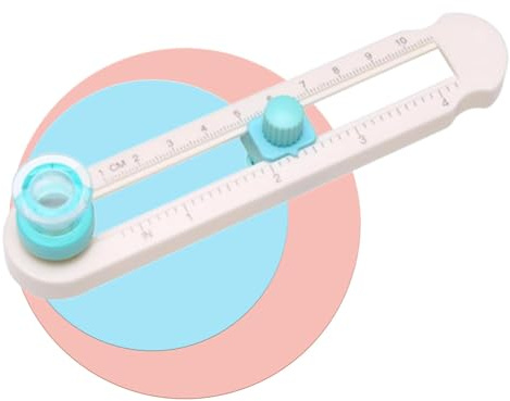 Dryxog Cutter Circulaire, Coupe Papier Rotatif à 360°, Massicot Scrapbooking DIY, Coupeur de Papier Circulaire Réglable, Coupe Cercle 2 à 20cm pour Cartes de Albums Photo Vœux