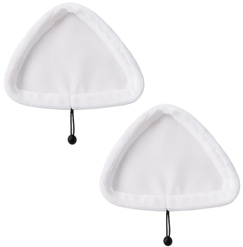BP Homespares Microfibre Washable Steam Mop Pads (Pack of 2) – Compatible with Vax S2 Models– Reusable Cleaning Cloth Replacement Pads