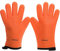 Grillhandschuhe Hitzebeständige Handschuhe BBQ Handschuhe Schwarz