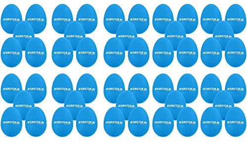 Set de 100 Kirstein ES-10B Egg Shaker azul, peso medio