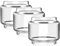smkvp tv12 Baby Prince Bulb Pyrex Ersatzglas #2 4.5ml (Packung von 3) Für tfv12 Baby Prince