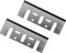 Xcalibur Tooling Lame per pialla compatibili con Makita 1900B Pialla elettrica 82 x 29 x 3 mm