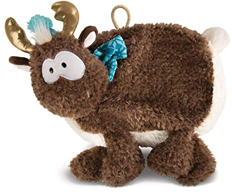 NICI Reny Herz Knuddelig Spielzeug Flauschige Heiß Wasser Flasche Reindeer, Braun