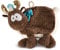 NICI Reny Herz Knuddelig Spielzeug Flauschige Heiß Wasser Flasche Reindeer, Braun