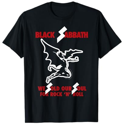 Black Sabbath Official Sold Our Soul T-shirt T-Shirt
