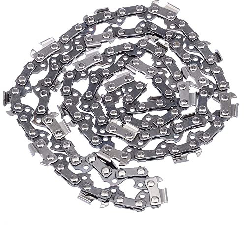 JIUDANI Lama per motosega da 40,6 cm, 3/8 LP.50, 56 maglie, ricambio per Craftsman, Echo, Homelite, Poulan, Remington, per taglio del legno e tosaerba