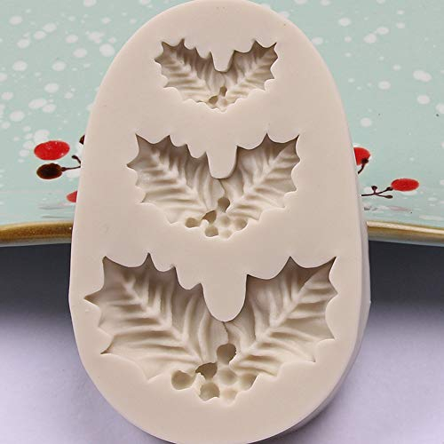 Mould Weihnachten Gift, Formen DIY Silikon Form Kuchenform Kuchen/Gelee/Keks/Fondant Dekorieren Backkuchen Formen Weihnachten Weihnachten Schneeflocke Form Kuchen (J)