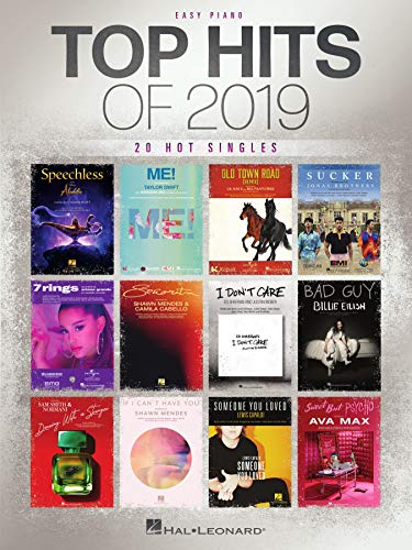 Top Hits of 2019 Easy Piano Songbook (English Edition)