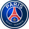 PARTYLANDIA Esspapier mit Wappen von Paris Saint-Germain für Tortendekoration für Geburtstage und Mottopartys