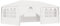 vidaXL Tente de Réception avec Parois Belvédère Tonnelle Pavillon Chapiteau Mariage Barbecue Voyage de Camping Mariage 4x6 m Blanc 90 g/m²