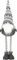SPRINGOS Weihnachtszwerg Deko-Figur 54-86 cm Höhenverstellbar Zipfelmütze