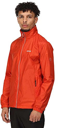 Regatta Mens Lyle IV Waterproof Hooded Jacket (S) (Rusty Orange)