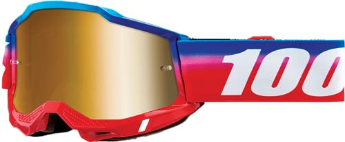 100% Unisex Accuri 2 Goggles — Mirrored Lens Brille (1er Pack)