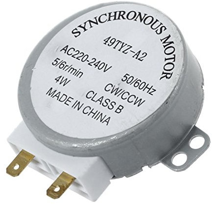 Bstepompre AC 220-240V 50 / 60Hz 5 / 6RPM 4W Turntable Moteur synchrone pour Four a -Ondes