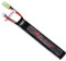 Airsoft Akku Lipo Akku Stick 2S 7.4V 1300mAh 25C für Airsoft Gewehr Luftgewehr mit Mini Tamiya Stecker Connettore