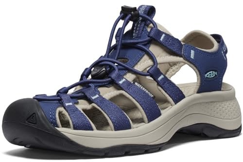 KEEN Damen Astoria West Sandalen, Naval Academy/Reef Waters, 42 EU