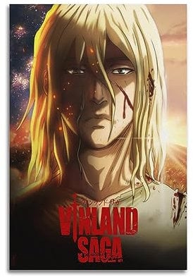 JEAM Vinland Saga Ästhetische Bilder, individuelles Raumdekor, Schlafsaal, Wanddekoration, Kunstposter, Albumcover, Bild, Dekor-Poster, 30 x 45 cm, ungerahmt