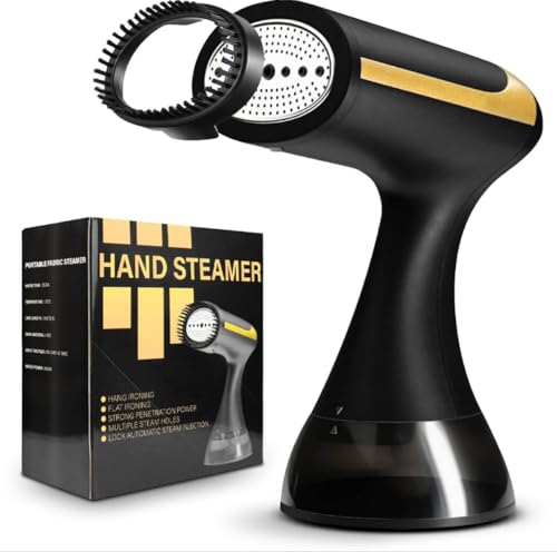 Clothes Steamer, 1500w & 300ML Water Tank, Ideal for Steam Iron on travel or home use. Wrinkle remover for garment clothing & Fabrics, Easy to use Iron.