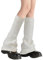 XEPST Stulpen für die Beine Beinwärmer Plüsch Stulpen Damen Warme Socken 80er Jahre Stulpen Damen, Weiß