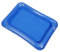 Toyvian Piscine Gonflable Piscine Maison De Poupée Flotteur Gonflable pour Poupées Piscine De Maison De Poupée Bac à Sable avec Couvercle Flotteurs De Boissons Gonflables PVC Blue