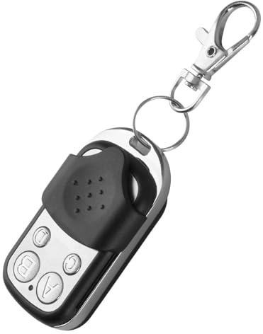 Fernbedienung Garagentor, 433 MHz Universal Fernbedienung Klonen Garagentoröffner mit 4 Taste, für Garagentor, Rollladenschalter,Schalter Licht