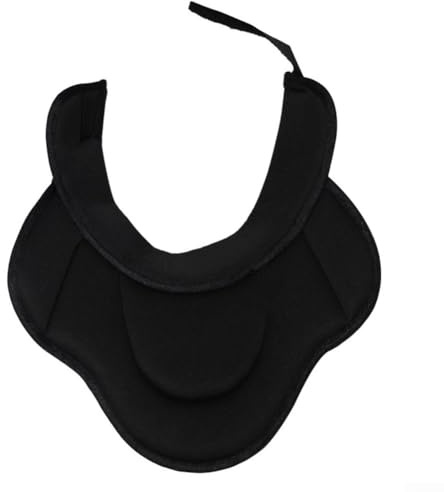 Jotekonoby Eishockey-Nackenschutz, wasserdichter und atmungsaktiver Nackenschutz für Eishockey-Training, hergestellt aus 900D Oxford-Stoff und Schwamm, integrierte PE-Platte für (S (32 cm – 42 cm)