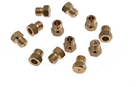 Kit de inyectores de gas natural + botellas de horno, cocina C00114463 Indesit