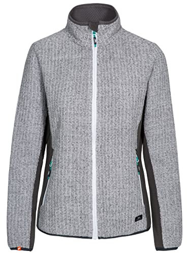 Trespass Damen LIGGINS Warme Fleecejacke, Grey Marl, XL