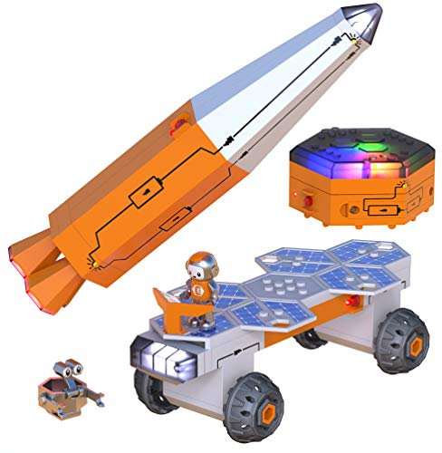 Learning Resources Rakete für Schaltkreis-Entdecker, wissenschaftliches MINT-Spielzeug, ab 6 Jahren