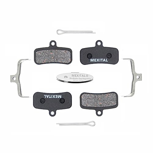 MEXITAL 2 Paar Scheibenbremsbeläge Fahrrad für Shimano Saint BR-M810 M820 XTR BR M9120, Zee BR-M640 MT420 MT501 MT520, Deore XT BR M8020 M6120 SLX, Tektro HD M745 735 725 750 TRP G-Spec,Quadiem 11-2