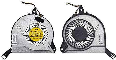 Ventilateur de CPU Fan 4Pin Compatible Avec HP Pavilion 15-P 17-K Series