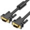 AKT Câble VGA 15 Broches Ligne VGA Mâle à Mâle Fil de Transfert Vidéo Adaptateur de Convertisseur HDTV Câble Auxiliaire,8m