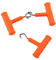 Demeras Karpfenfischen Knot Puller Hochwertiger Knotentester Spanner Rig Hook Puller f¨¹r S¨¹?wasserfische zum Angeln(Orange)