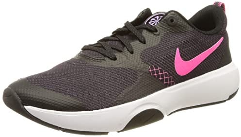 NIKE Women's City Rep Tr Sneaker, Black Hyper Pink Cave Purple Lilac, 5 UK